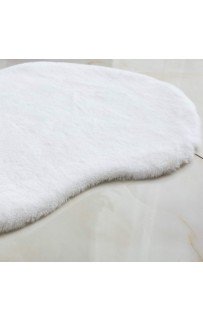 Коврик Плюшевый (белый) 80х120 Sofi De MarkO