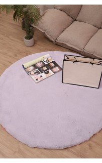 Коврик Плюшевый (лиловый) 100х100