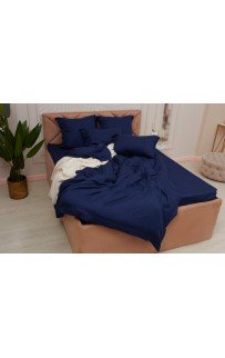 Моне (синий) страйп сатин 7Е Sofi De MarkO