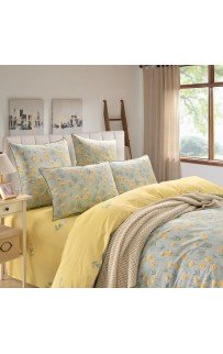 Присцила (желтая) комплект постельного белья сатин 7E Sofi De MarkO