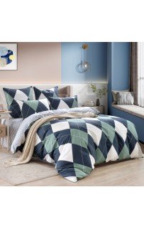 Джин (синий) комплект постельного белья сатин 7Е Sofi De MarkO