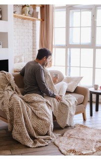 Моана (кофе) Покрывало 200х210