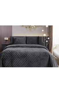 Натаниэль (антрацит) Покрывало 160х220 Sofi De MarkO
