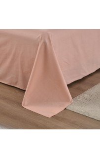 Лавр (розовый) комплект постельного белья сатин Евро Sofi De MarkO