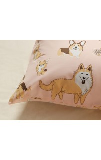 Собачки (розовый) КПБ детский Siberia