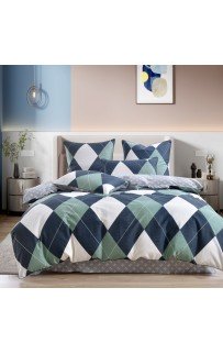 Джин (синий) комплект постельного белья сатин 7Е Sofi De MarkO