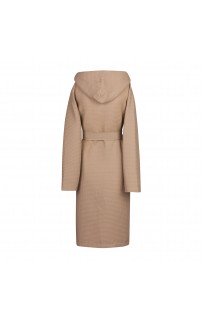 Наоми (кофе) М Халат вафельный с капюшоном Sofi De MarkO