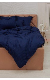 Моне (синий) страйп сатин 7Е Sofi De MarkO