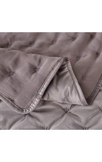 Лея (серебро) Покрывало 240x260 Sofi De MarkO