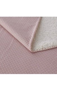 Аманда (пудра) 220х240 Покрывало Трикотаж