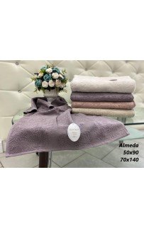 ALMEDA (крем) 50х100 полотенце Жаккрд