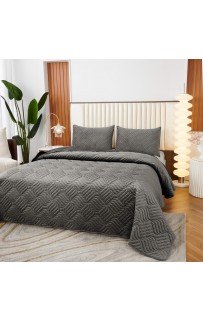 Армандо (тем. серый) Покрывало 240х260 Sofi De MarkO