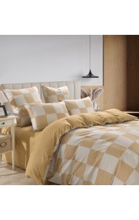 Джерри (беж) комплект постельного белья сатин Евро Sofi De MarkO