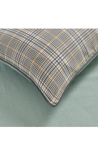 Лавр (зеленый) комплект постельного белья сатин 2х Sofi De MarkO