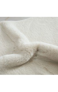 Коврик Плюшевый (крем) 100х100