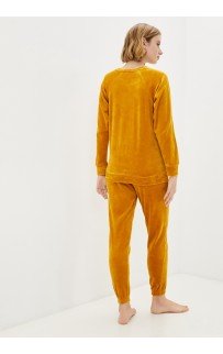 Лорен (горчичный) XS Костюм велюровый Sofi De MarkO