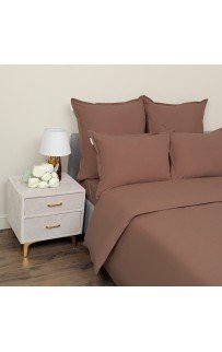 Саммер (коричневый) КПБ Евро