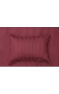 Моне (бордо) Наволочка 50х70 с ушками 5см (1шт) Sofi De MarkO