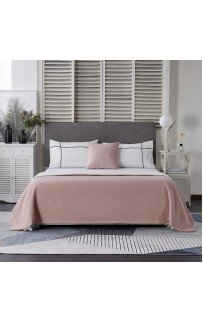 Аманда (пудра) 220х240 Покрывало Трикотаж