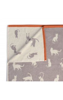 Kitty (серое) 70х140 Полотенце Махровое Sofi De MarkO Kitty (серое) 70х140 Полотенце Махровое Sofi De MarkO