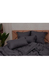 Моне (антрацит) страйп сатин 7Е Моне (антрацит) страйп сатин 7Е