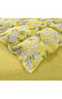 Франческа (желтая) комплект постельного белья сатин 7Е Sofi De MarkO