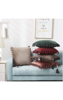 Несси (бордо) Наволочка 45х45 Sofi De MarkO