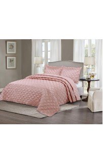 Паола (пепел роза) Покрывало 240х260 Sofi De MarkO