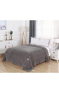 Мадлен (серая) Покрывало 160х220