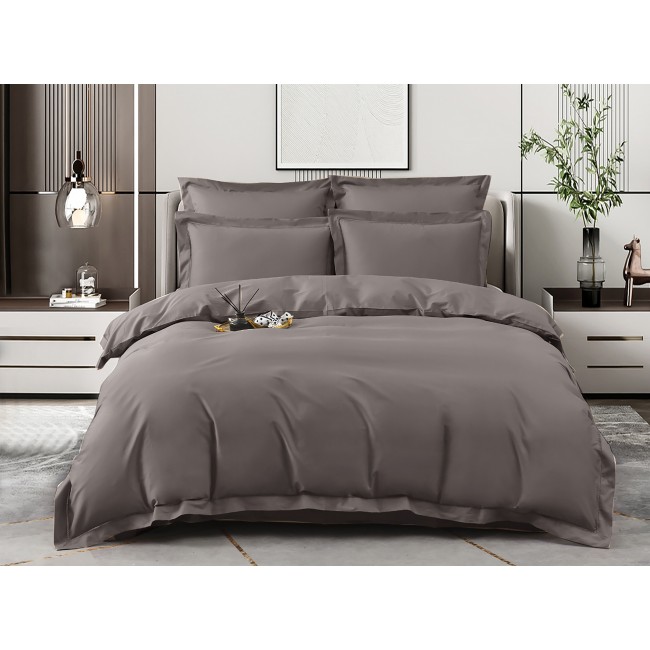 Изольда (кофе) комплект постельного белья Евро Sofi De MarkO