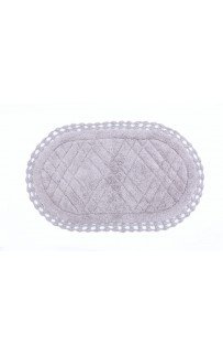 RACHEL (мокко) Коврик для ванной кружевной 60х100