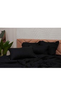 Моне (черный) страйп сатин 1.6 Sofi De MarkO