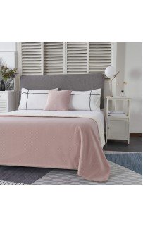 Аманда (пудра) 220х240 Покрывало Трикотаж