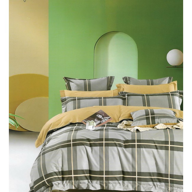 Арчи (беж) комплект постельного белья сатин 7Е Sofi De MarkO