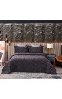 Нобилис (антрацит) Покрывало 240х260 Sofi De MarkO