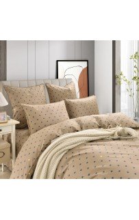 Лайки (шоколад) комплект постельного белья сатин 7Е Sofi De MarkO