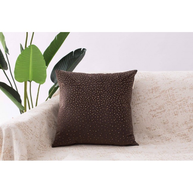 Кристал (темно корич) Наволочка 30х50 Sofi De MarkO