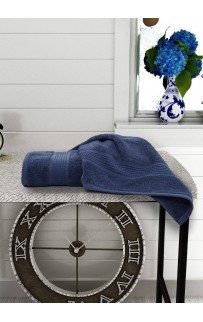 VELNES (синее) 50х90 Полотенце Махровое