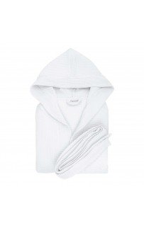 Naomi (белый) M (р.54-56) Халат вафельный с капюшоном Sofi De MarkO Naomi (белый) M (р.54-56) Халат вафельный с капюшоном Sofi De MarkO