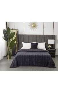 Теодор (антрацит) Покрывало 210х230 Sofi De MarkO Теодор (антрацит) Покрывало 210х230 Sofi De MarkO