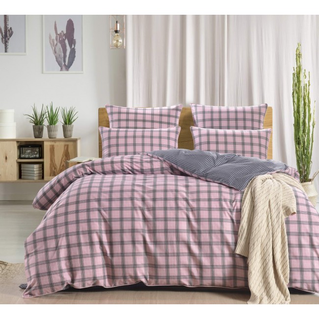 Верон (розовый) комплект постельного белья Сатин 2х Sofi De MarkO