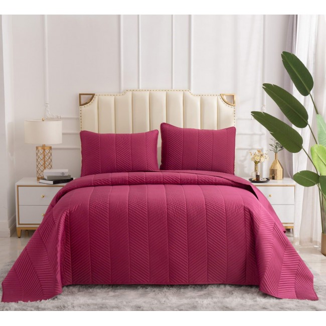 Адонис (бордо) Покрывало 230х250