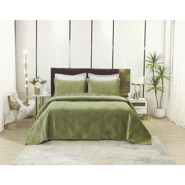 Ариэль (олива) Покрывало 240x260 Sofi De MarkO