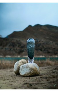 Юмико Ваза Стеклянная 20х13х19.5см