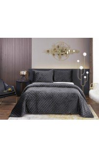 Натаниэль (антрацит) Покрывало 240х260