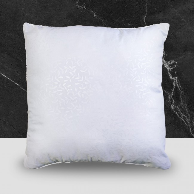 Подушка белый витой кант 45х45 Sofi De MarkO