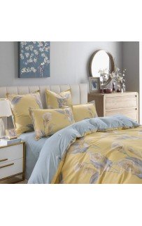 Беатриче (желтый) КПБ сатин Евро Беатриче (желтый) КПБ сатин Евро