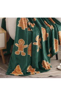 Christmas Сake (зеленый) Плед 150х200