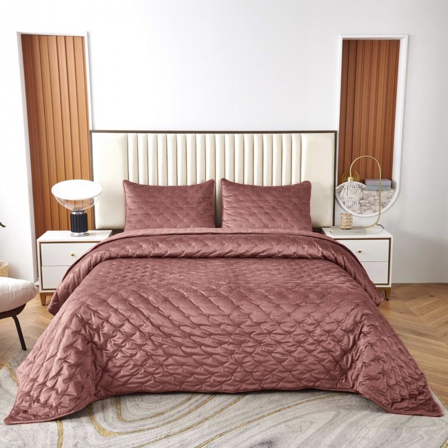 Лея (марсала) Покрывало 240x260 Sofi De MarkO Лея (марсала) Покрывало 240x260 Sofi De MarkO