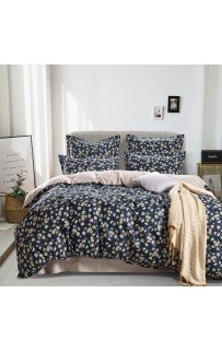 Марго (синяя) комплект постельного белья сатин 1.6 Sofi De MarkO Марго (синяя) комплект постельного белья сатин 1.6 Sofi De MarkO